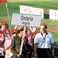 Opening Ceremonies: Team Ontario Marching In